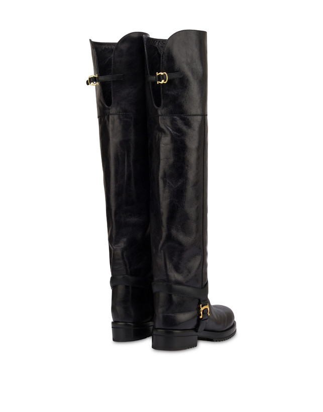 Mia Over-the-Knee Calfskin Boot Photo 3