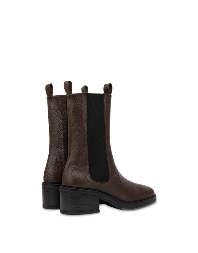 Laura Ankle Boots in Tumbled Calfskin Photo 3