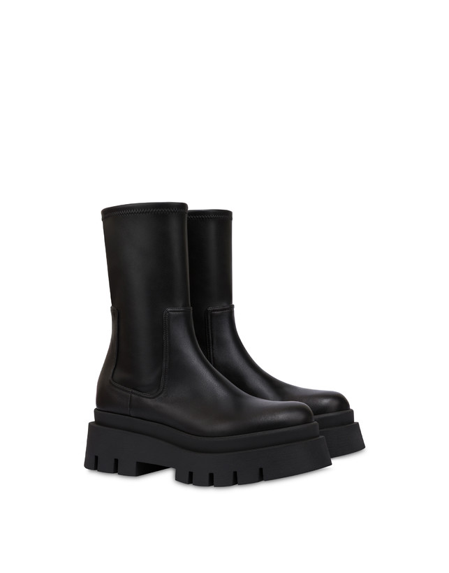 Stiefelette „Ground“ aus weichem PU Photo 2