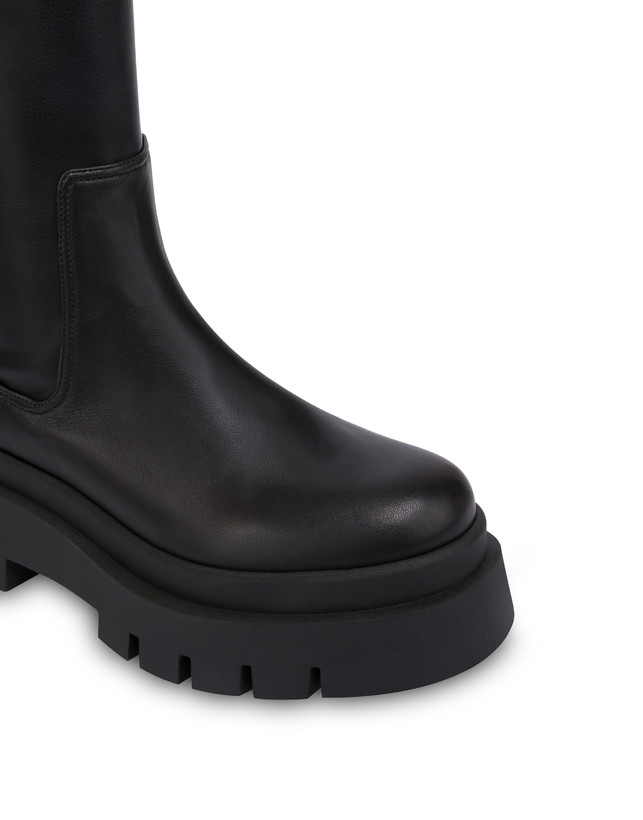Stiefelette „Ground“ aus weichem PU Photo 4