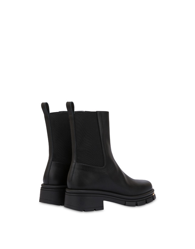 Comfy Calfskin Ankle Boots Photo 3