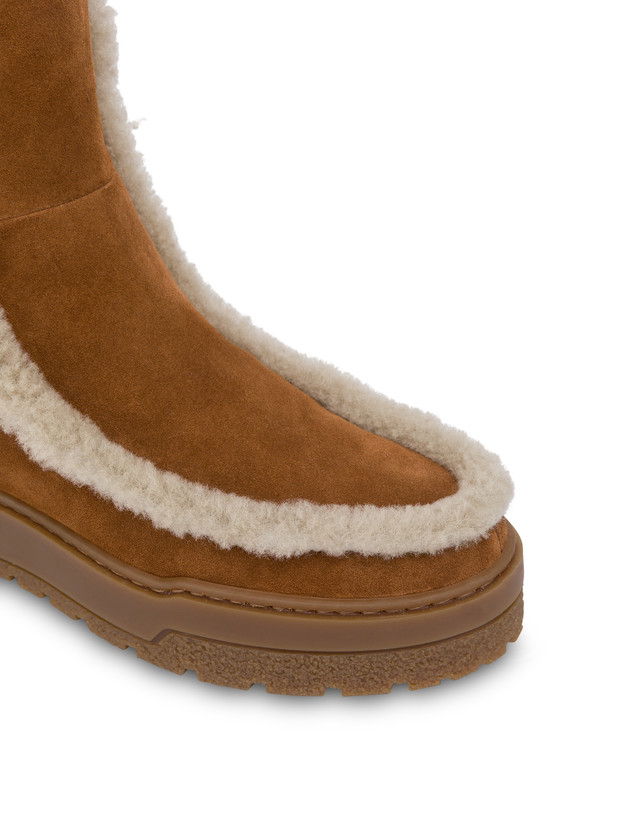 Ice Cracker Split-Leather Ankle Boots Photo 4