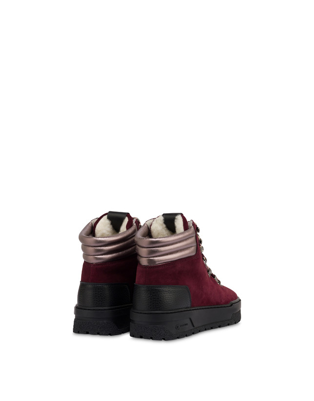 Ice Cracker Boot in split leather and laminate Photo 3