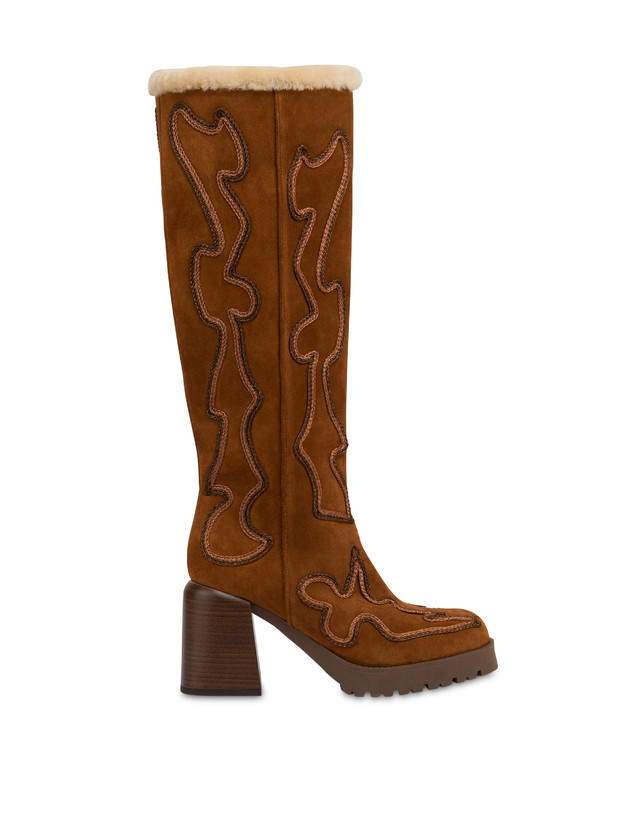 Stiefel „Austin“ aus Spaltleder Photo 1