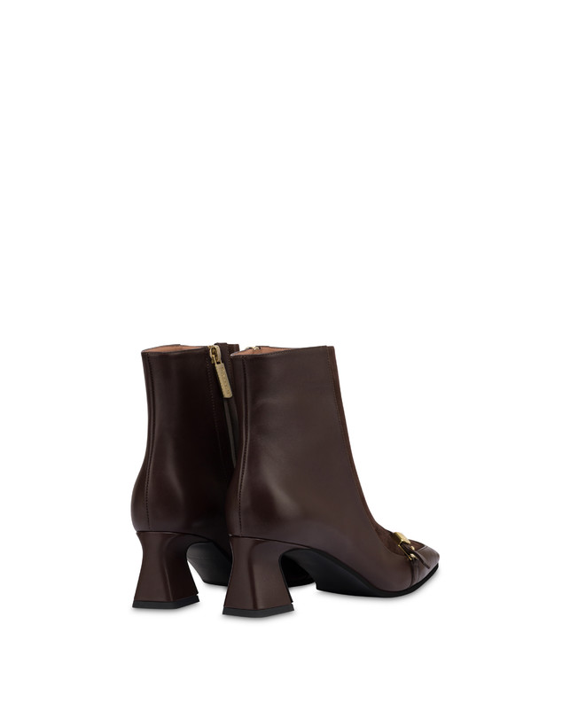 Damen-Stiefeletten aus Kalbsleder und Wildleder Photo 3
