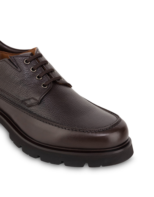 George Derby Shoes in Garnet Calfskin Photo 5