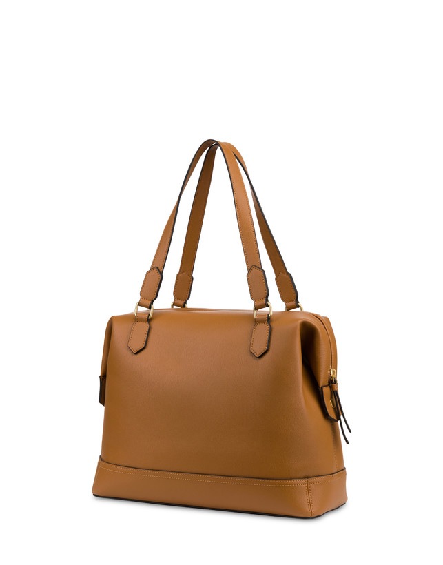 Barrel Bag Crown aus genarbtem PU Photo 2