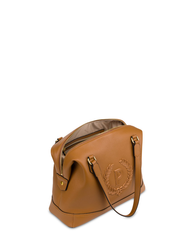 Barrel Bag Crown aus genarbtem PU Photo 3