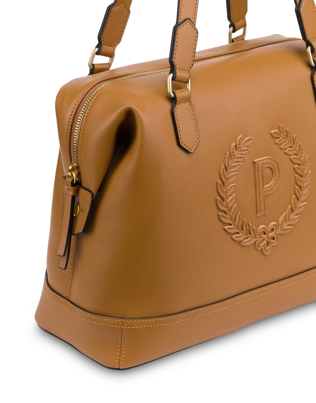 Barrel Bag Crown aus genarbtem PU Photo 4