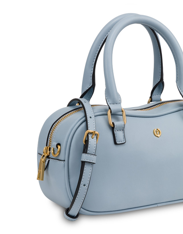 Bon Bon Bowling Bag in Soft Vegan Leather Photo 4