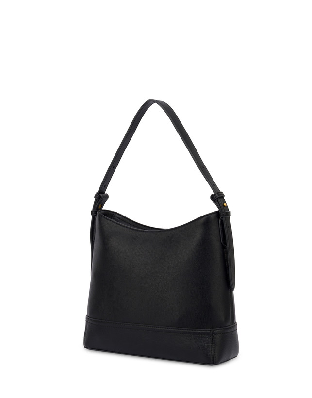 Hobo Bag Crown in Grained Pu Photo 2