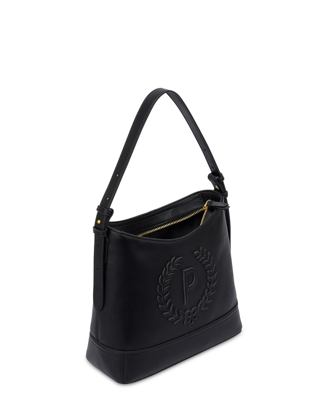 Hobo Bag Crown in Grained Pu Photo 3