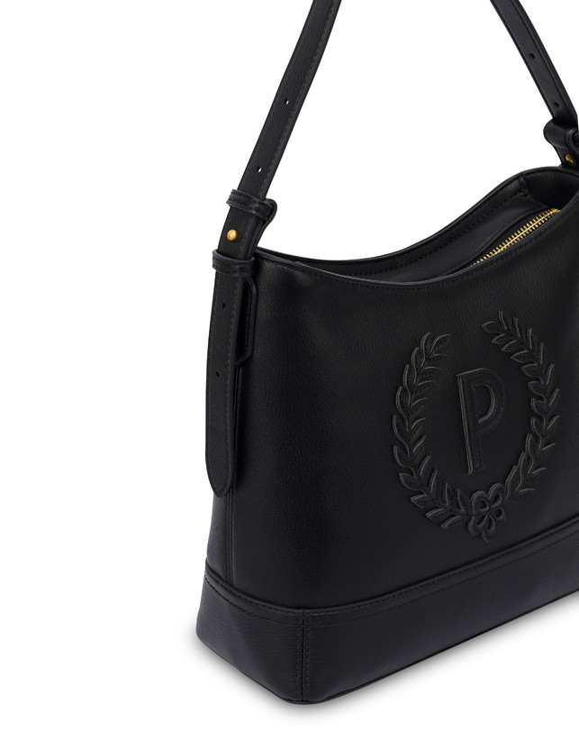 Hobo Bag Crown in Grained Pu Photo 4