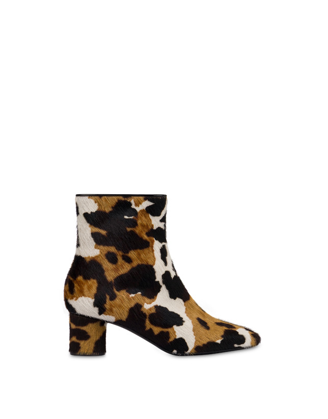Stiefelette Sofia aus bedrucktem Ponyleder Photo 1