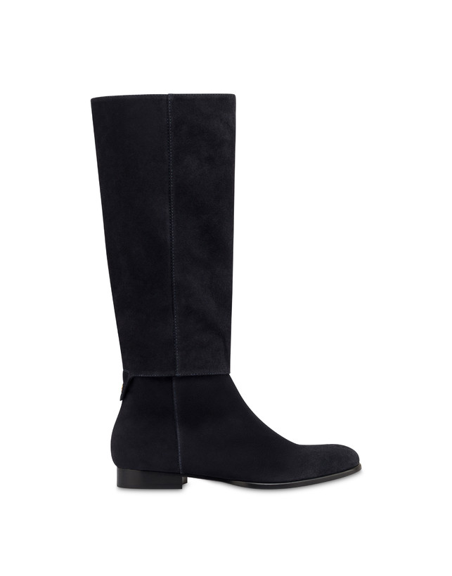 Stiefel Winston Flat aus Spaltleder Photo 1