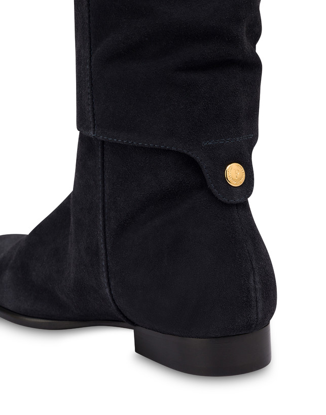 Stiefel Winston Flat aus Spaltleder Photo 4