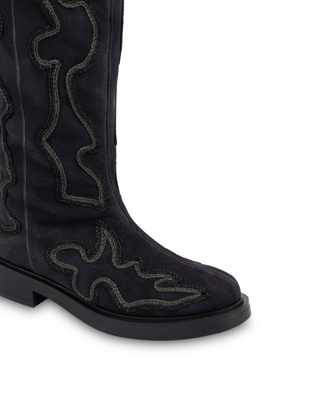 Austin Split-Leather Boot Photo 4