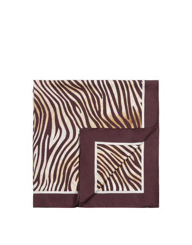 Seidentuch mit Animalprint Photo 1