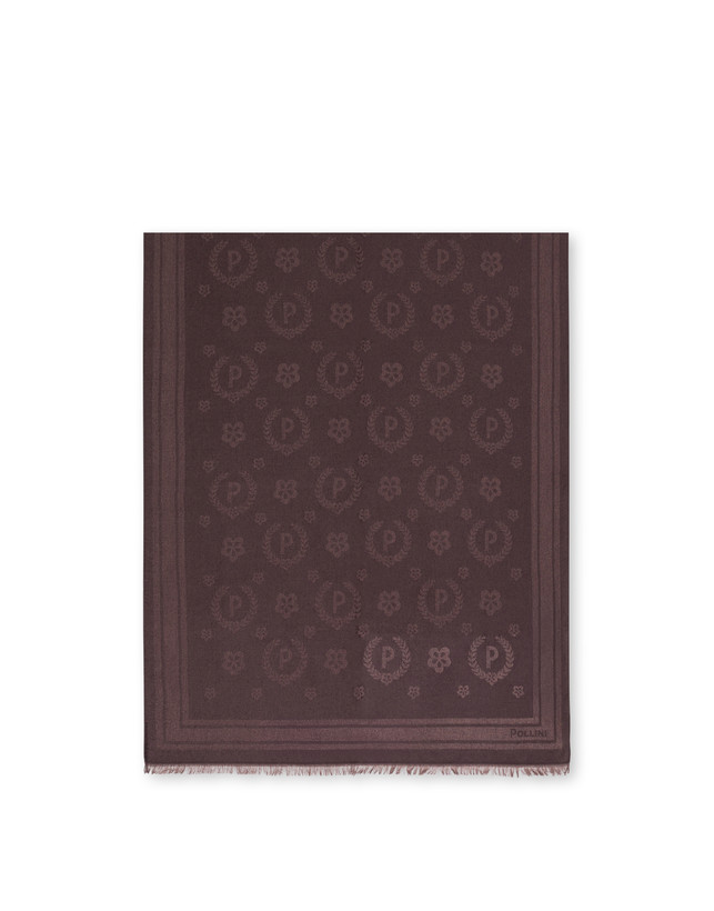 Jacquard-Schal mit Logo Photo 1