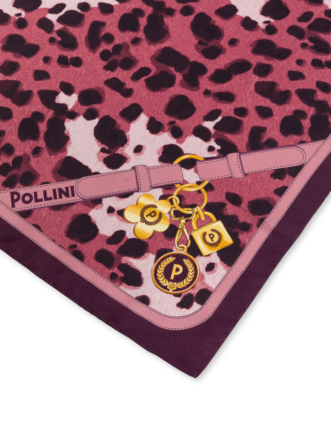 Seidentuch mit Animalprint Photo 3