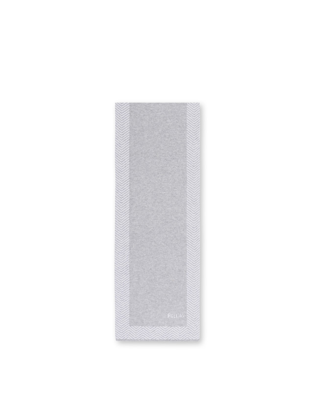 Schal aus Wollmischung mit Chevron-Druck Photo 1