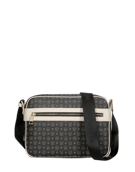 BORSA A SPALLA BLACK/IVORY