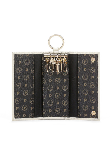Portachiavi Heritage Logo Classic NERO/AVORIO