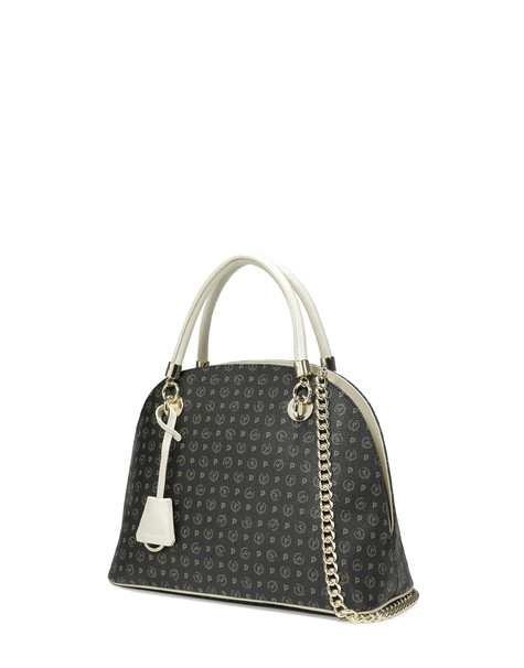 Borsa a mano Heritage Logo Classic NERO/AVORIO
