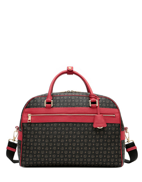 Borsone Heritage Logo Classic NERO/LACCA
