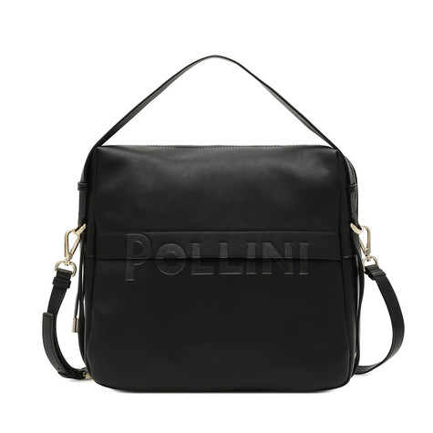 Woman Fw18 Pollini Online Boutique Hobo Bag Black