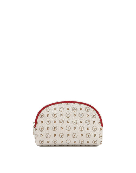 Heritage Logo Classic pouch IVORY/LAKY RED