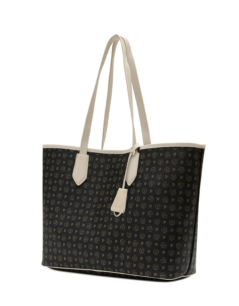 BORSE CONTIN. BLACK/IVORY