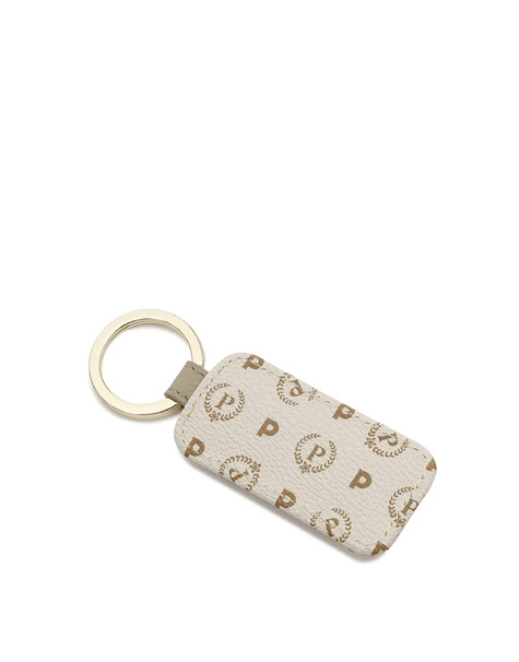 Portachiavi con logo Heritage Logo Classic AVORIO/GHIACCIO