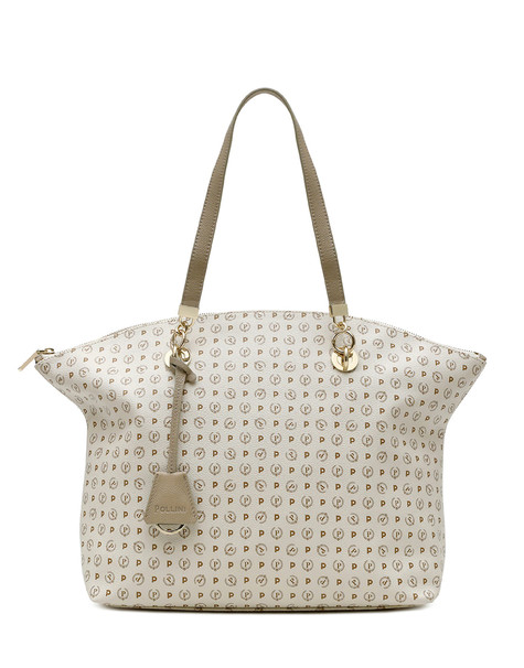 Tote bag Heritage Logo Classic AVORIO/GHIACCIO