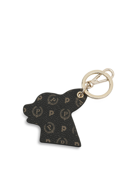Portachiavi Dog Heritage Logo Classic NERO/AVORIO
