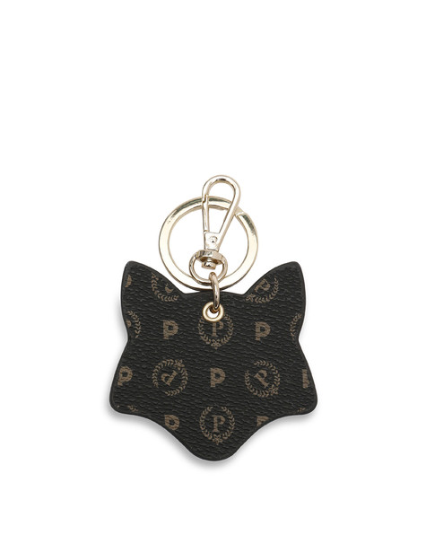 Portachiavi volpe Heritage Logo Classic NERO/LACCA