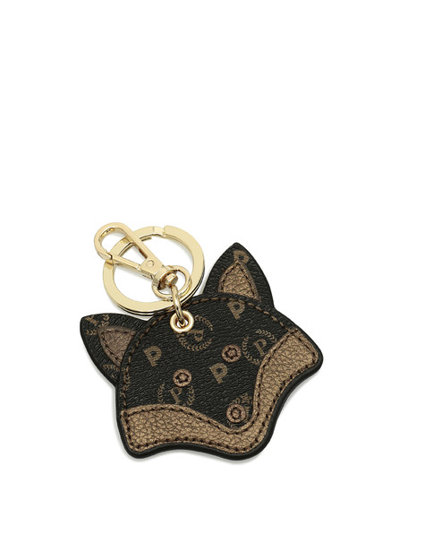 Portachiavi volpe Heritage Logo Classic NERO/BRONZO