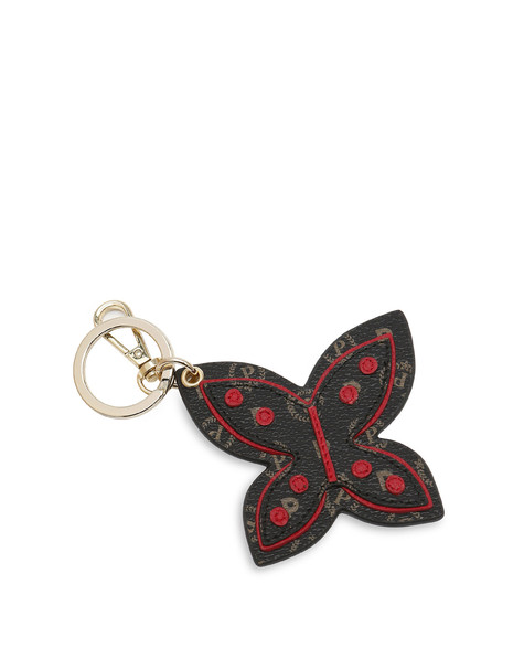 Portachiavi farfalla Heritage Logo Classic NERO/LACCA