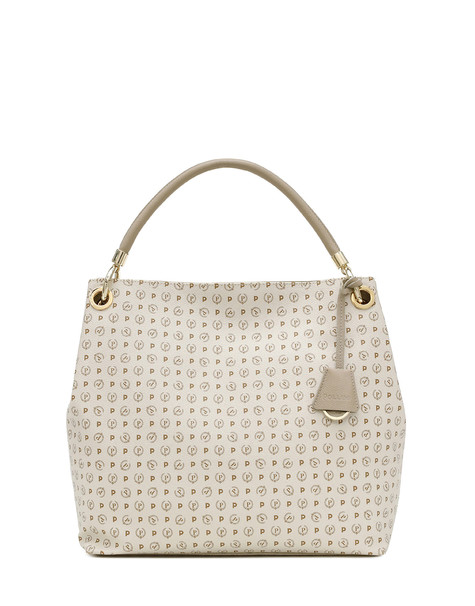 BORSA A SPALLA IVORY/ICE