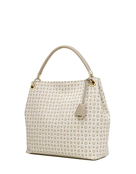 BORSA A SPALLA IVORY/ICE