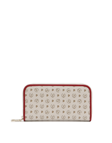 Wallets Ivory/laky red