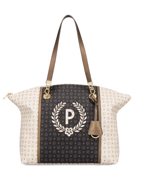 Tote bag Special Heritage AVORIO/NERO/BRONZO