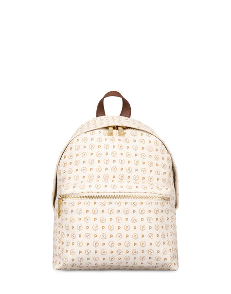 BORSA A SPALLA IVORY/BROWN