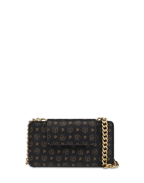 Clutch porta cellulare Heritage NERO/LACCA