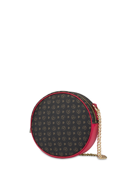 Round Heritage bag BLACK/LAKY RED