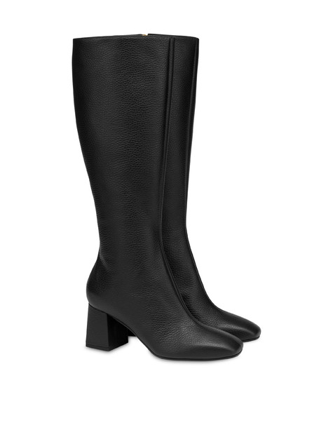 Sloane Square calfskin boots BLACK