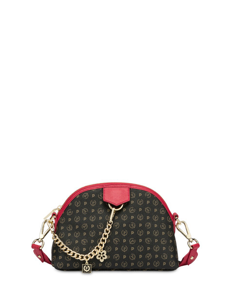 Heritage Logo Classic Crossbody Bag Black/laky Red