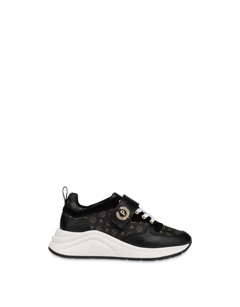 Sneakers Carrie Heritage Nero nero fucile Pollini