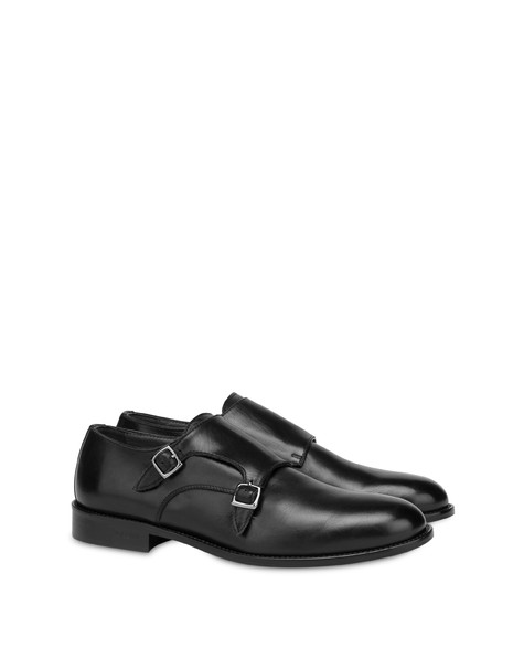 Monk Strap in 1920 calf leather BLACK