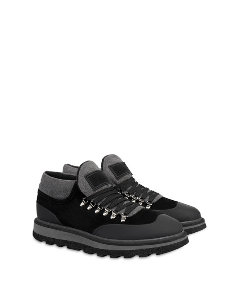Traveler leather shoes BLACK/BLACK/LONDON SMOKE